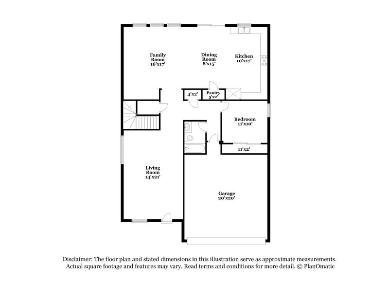 2,155/Mo, 13247 Sunset Rainbow San Antonio, TX 78245 Floor Plan View