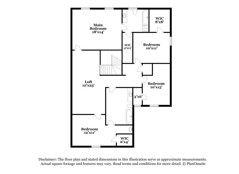 2,085/Mo, 2214 Mobeetie Trl San Antonio, TX 78245 Floor Plan View 2