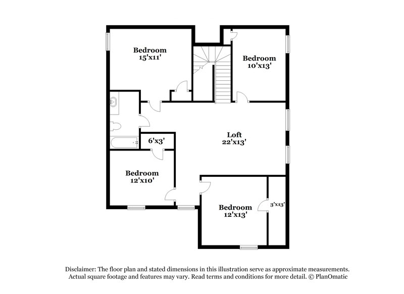 3,030/Mo, 5906 Overture Dawn San Antonio, TX 78252 Floorplan View 2
