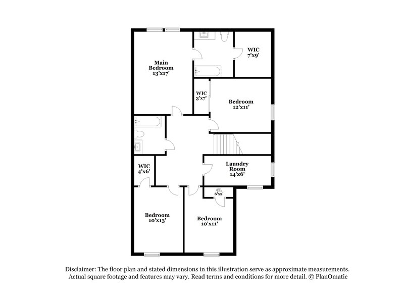 1,620/Mo, 12024 Silver Lining San Antonio, TX 78254 Floor Plan View