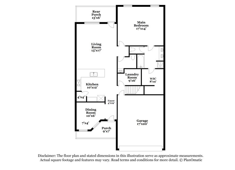 1,695/Mo, 14014 Tyler Pt San Antonio, TX 78254 Floor Plan View 2