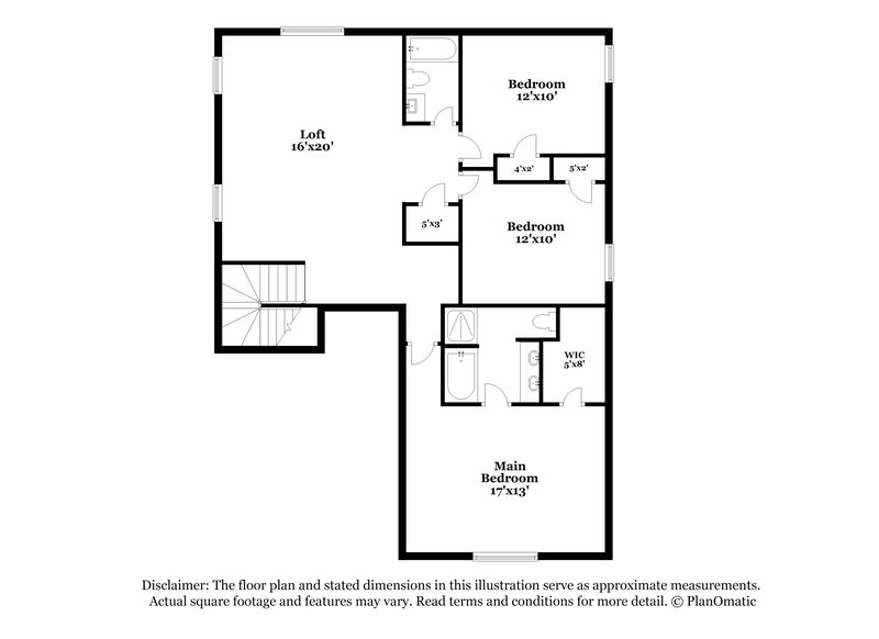 1,680/Mo, 11519 Verde Bnd San Antonio, TX 78245 Floor Plan View 2