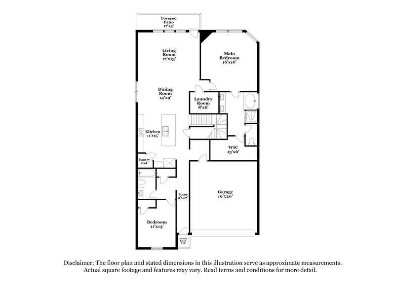 2,140/Mo, 1228 Ella Xing New Braunfels, TX 78130 Floorplan View