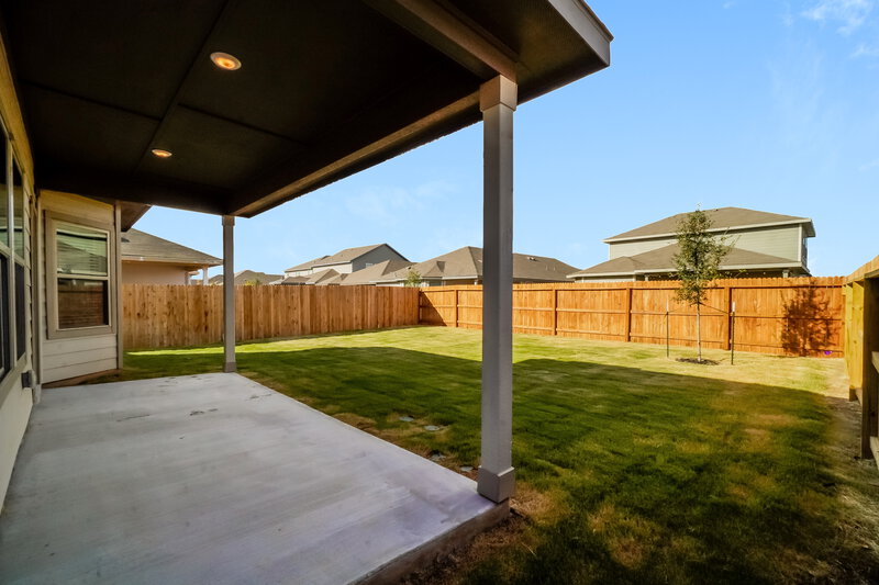 2,795/Mo, 1277 Ella Xing New Braunfels, TX 78130 Covered Patio View