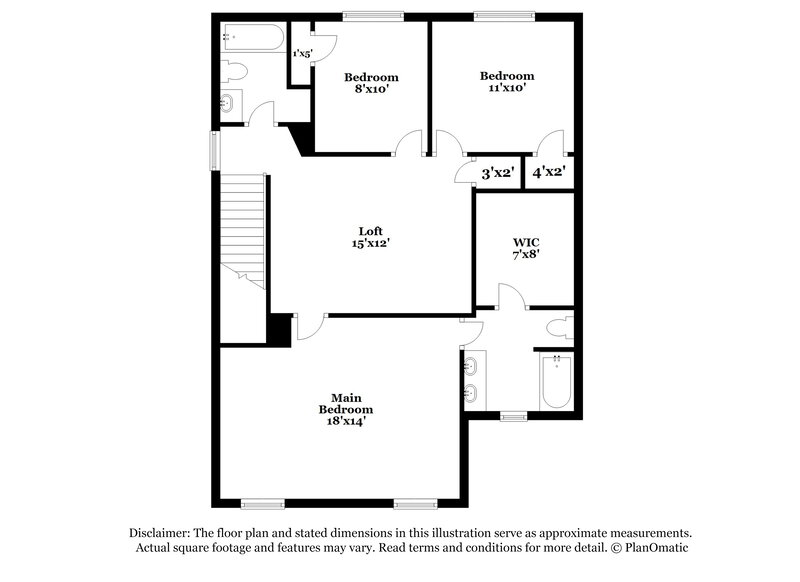 1,715/Mo, 12315 Java Wood San Antonio, TX 78254 Floor Plan View