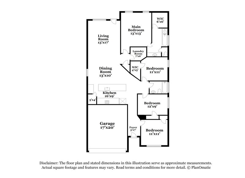 2,060/Mo, 15147 Cinnamon Teal San Antonio, TX 78253 Floor Plan View