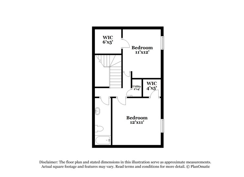 1,755/Mo, 8374 Slippery Rock San Antonio, TX 78251 Floor Plan View 2