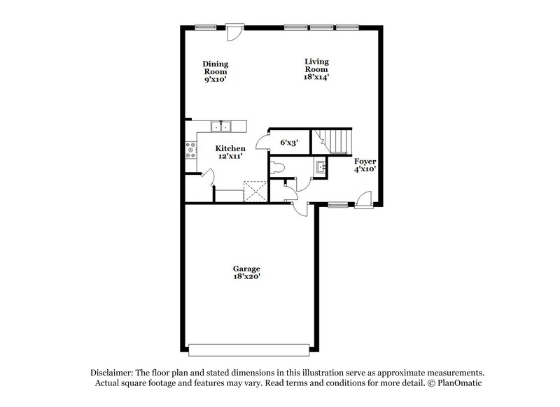 1,710/Mo, 8334 Kinclaven Ct Converse, TX 78109 Floor Plan View