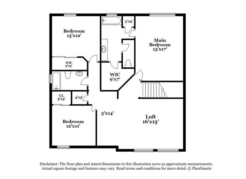 1,620/Mo, 9923 Mustang Rise San Antonio, TX 78254 Floor Plan View 2