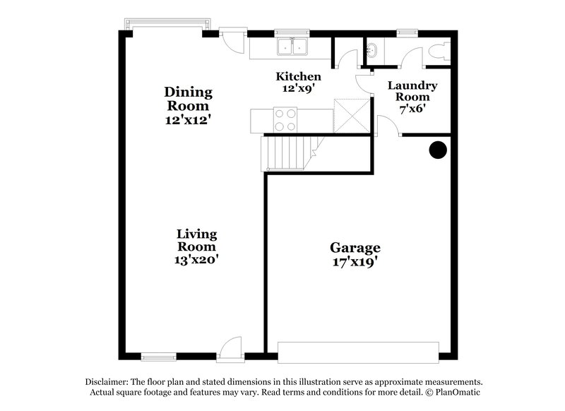 1,525/Mo, 207 Riders Walk San Antonio, TX 78227 Floor Plan View