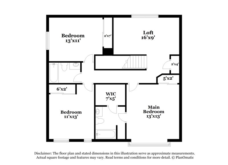 1,525/Mo, 207 Riders Walk San Antonio, TX 78227 Floor Plan View 2