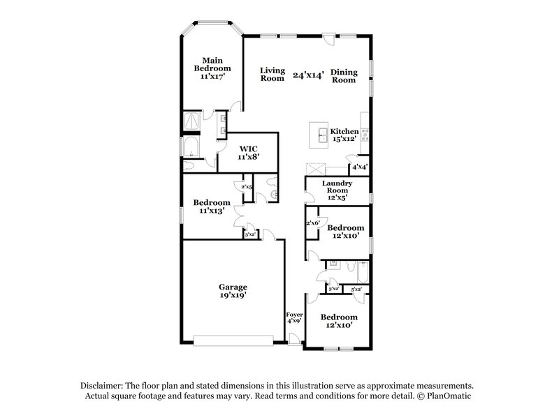 3,690/Mo, 12927 Louberg Vly San Antonio, TX 78253 Floor Plan View