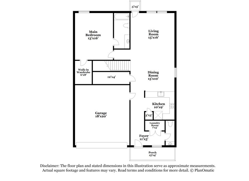 1,630/Mo, 5931 Poolside Park Converse, TX 78109 Floor Plan View