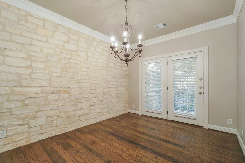 3,335/Mo, 18602 Crosstimber San Antonio, TX 78258 Dining Room View