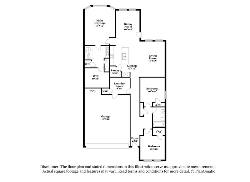 1,760/Mo, 1239 William Crst New Braunfels, TX 78130 Floor Plan View