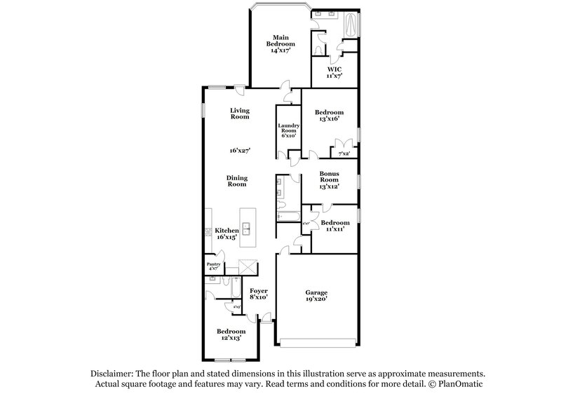 2,925/Mo, 1278 William Crst New Braunfels, TX 78130 Floorplan View