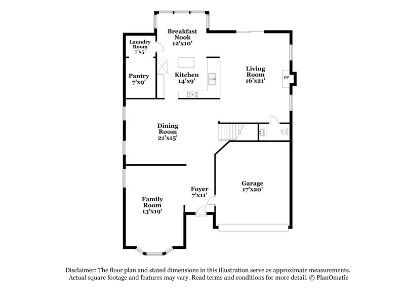 2,375/Mo, 10503 Summerstone San Antonio, TX 78254 Floorplan View