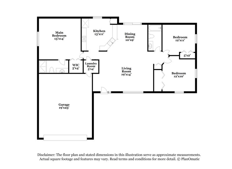 1,910/Mo, 2525 Mather Ln North Port, FL 34286 Floorplan View