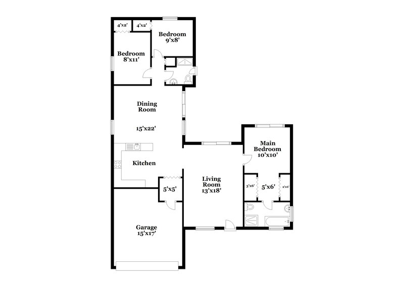 2,435/Mo, 10624 Old Grove Cir Bradenton, FL 34212 Floor Plan View