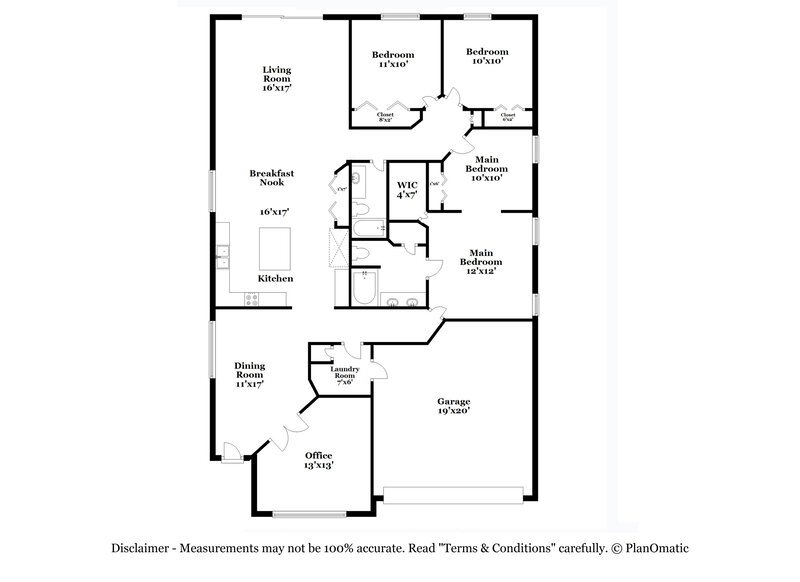 2,865/Mo, 12306 Mosswood Pl Lakewood Ranch, FL 34202 Floor Plan View