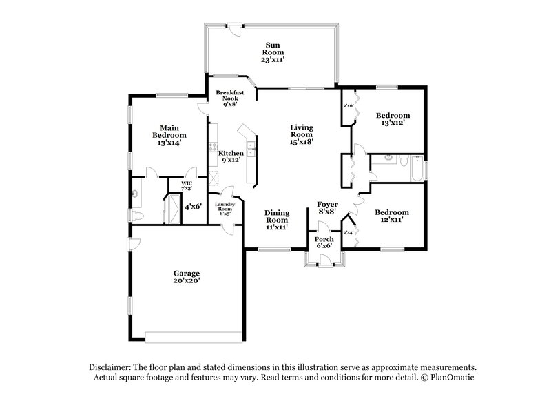 3,140/Mo, 6603 67th St E Palmetto, FL 34221 Floor Plan View