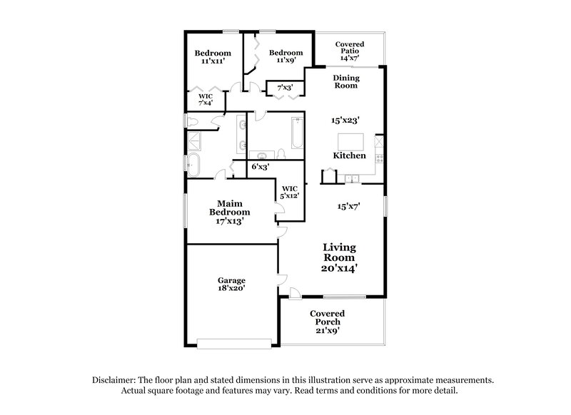 2,245/Mo, 6718 Rock Bridge Ln Ellenton, FL 34222 Floor Plan View