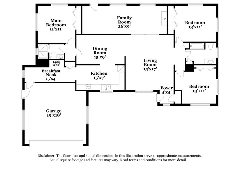 2,410/Mo, 3060 Goldenrod St Sarasota, FL 34239 Floor Plan View