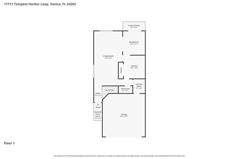 2,135/Mo, 11711 Tempest Harbor Loop Venice, FL 34292 Floor Plan View