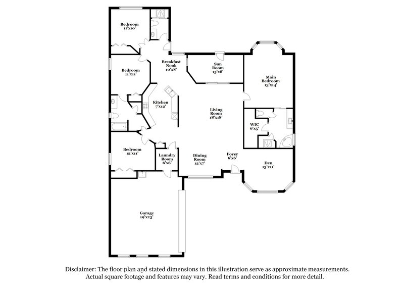 2,355/Mo, 12544 30th Street Cir E Parrish, FL 34219 Floor Plan View
