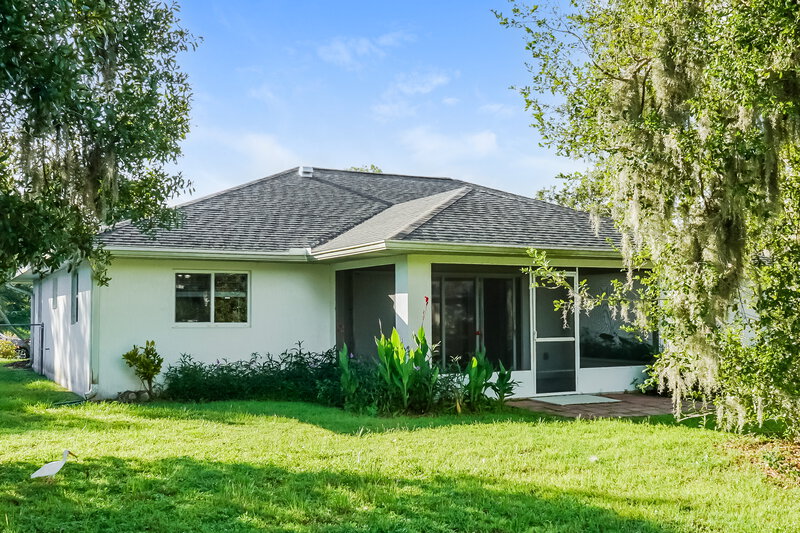 2,380/Mo, 3781 Beeber St North Port, FL 34287 Rear View