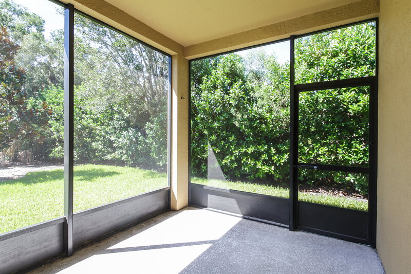 1,850/Mo, 2341 50th Street Cir E Palmetto, FL 34221 Screen Porch View