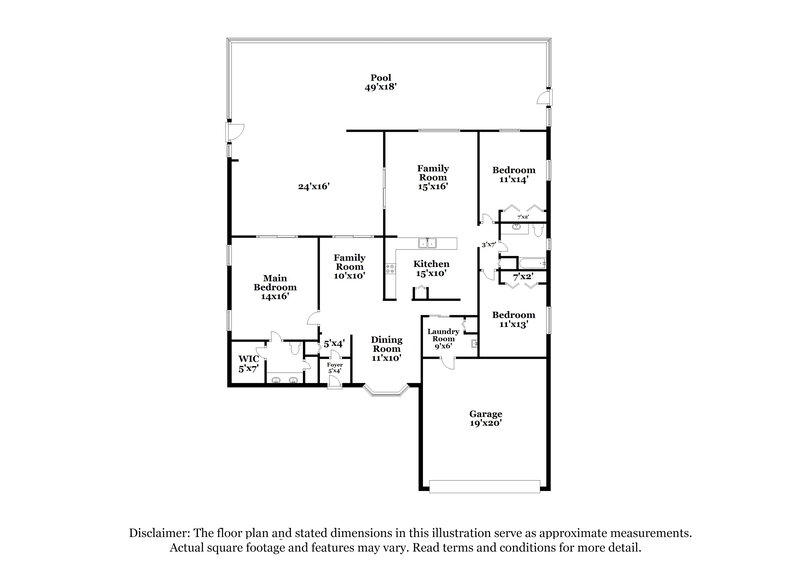 2,790/Mo, 5453 Colonial Oaks Blvd Sarasota, FL 34232 Floor Plan View