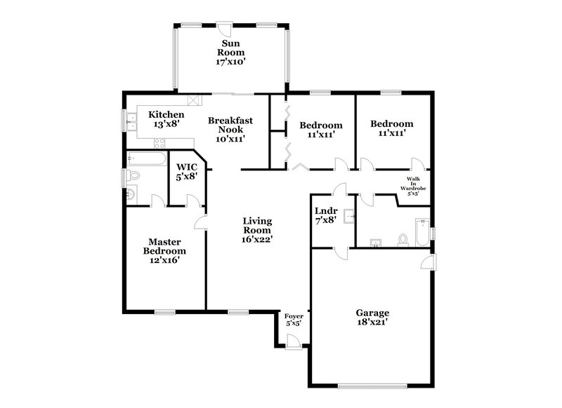 2,450/Mo, 7180 Mauna Loa Blvd Sarasota, FL 34241 Floor Plan View