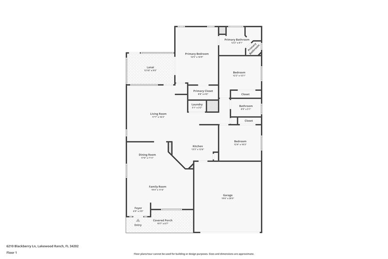 0/Mo, 6210 Blackberry Ln Lakewood Ranch, FL 34202 Floor Plan View