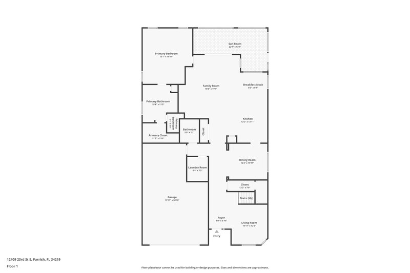 2,345/Mo, 12409 23rd St E Parrish, FL 34219 Floor Plan View