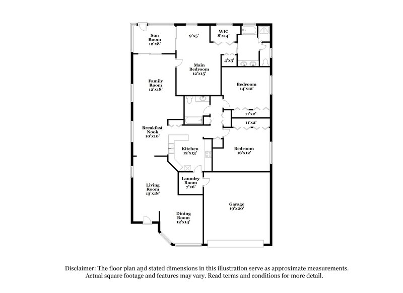 2,320/Mo, 6312 Blackberry Ln Lakewood Ranch, FL 34202 Floorplan View