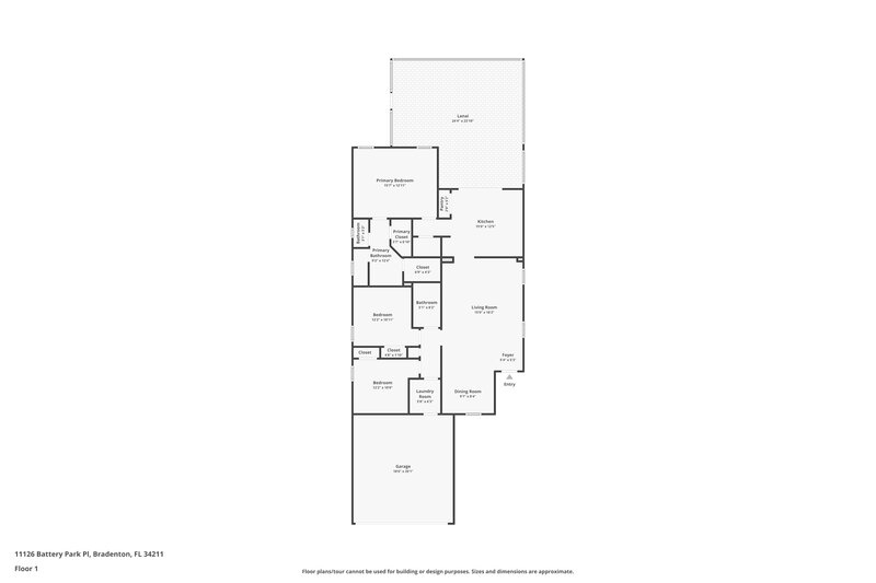 2,715/Mo, 11126 Battery Park Pl Bradenton, FL 34211 Floor Plan View