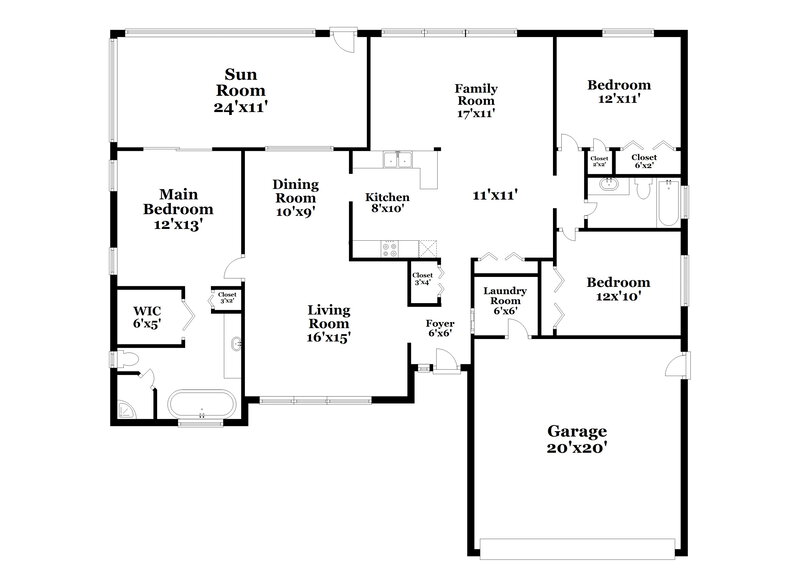 2,685/Mo, 4123 1st Ave E Bradenton, FL 34208 floorplan View