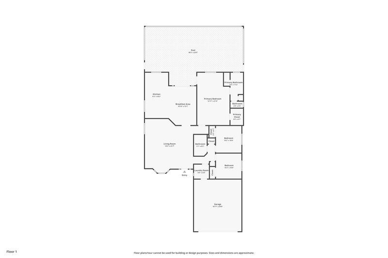 2,750/Mo, 12226 Hollybush Ter Lakewood Ranch, FL 34202 Floor Plan View