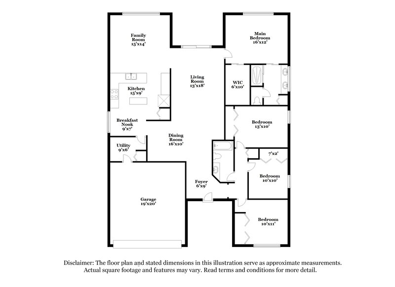 3,980/Mo, 304 Fareham Dr Venice, FL 34293 Floor Plan View