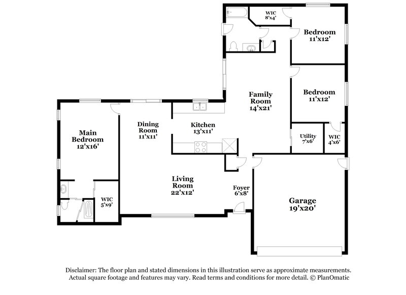 1,880/Mo, 4336 Country Club Blvd Cape Coral, FL 33904 Floor Plan View