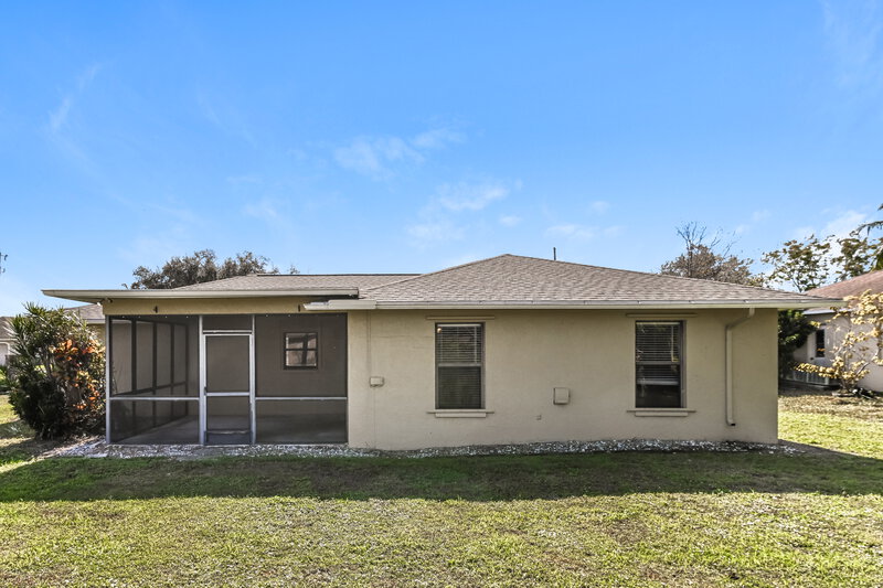 1,730/Mo, 2123 SE 3rd St Cape Coral, FL 33990 Rear View