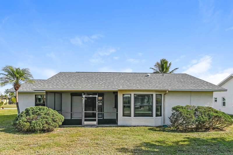 1,715/Mo, 3308 SW 6th Pl Cape Coral, FL 33914 Rear View