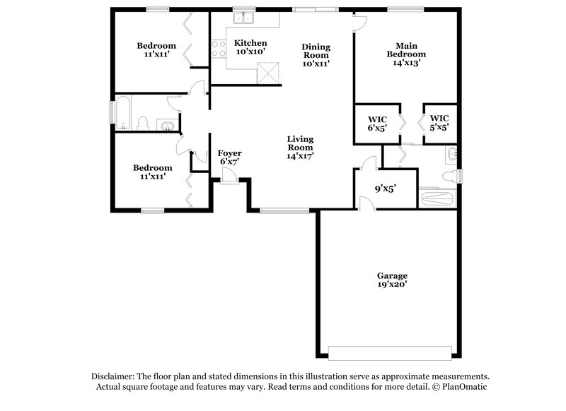 1,835/Mo, 15585 Spring Line Ln Fort Myers, FL 33905 Floor Plan View