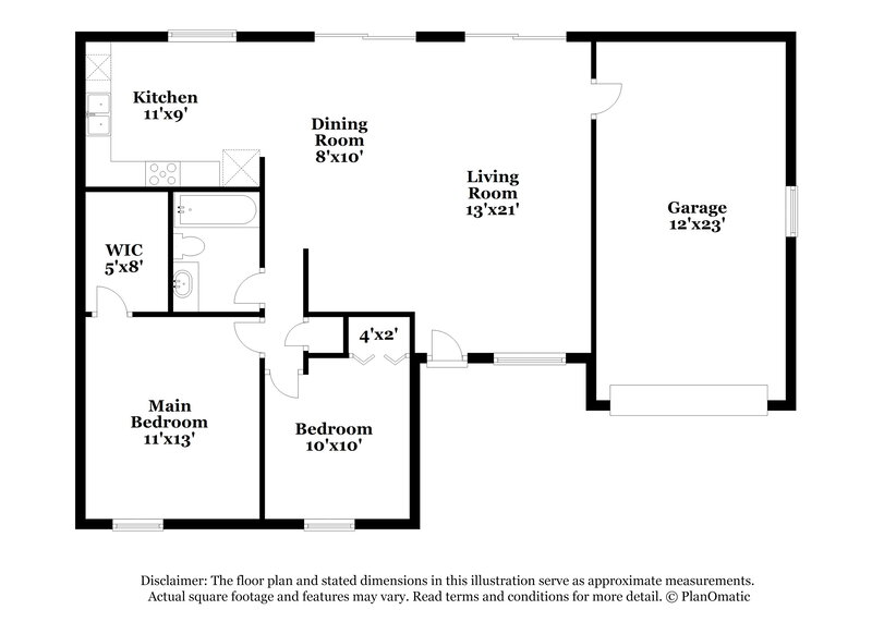 1,770/Mo, 7574 Mesa St North Port, FL 34287 Floorplan View