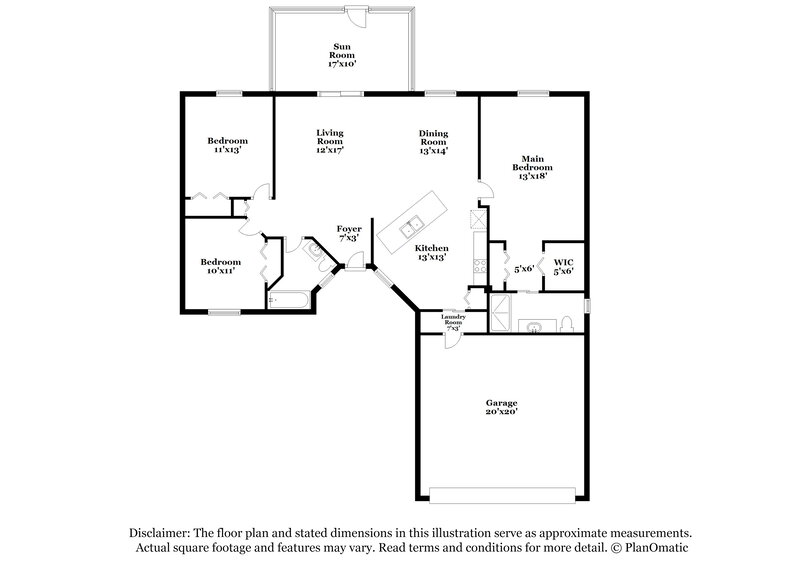 1,970/Mo, 840 SW 37TH TER Cape Coral, FL 33914 Floorplan View