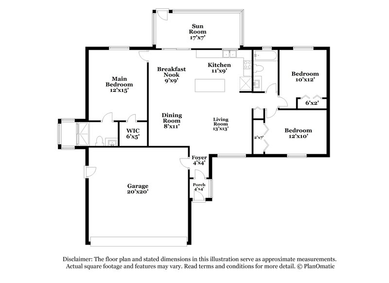 2,940/Mo, 706 SW 11th St Cape Coral, FL 33991 Floor Plan View