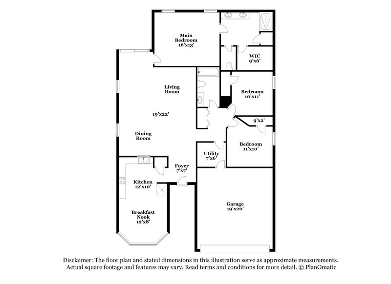 2,095/Mo, 627 SW 27th Ter Cape Coral, FL 33914 Floorplan View