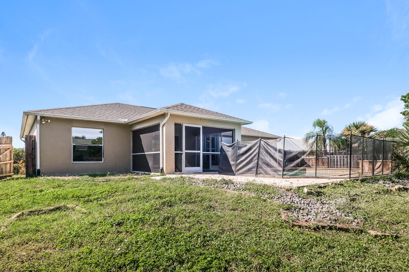 1,970/Mo, 1209 SW 11th St Cape Coral, FL 33991 Rear View