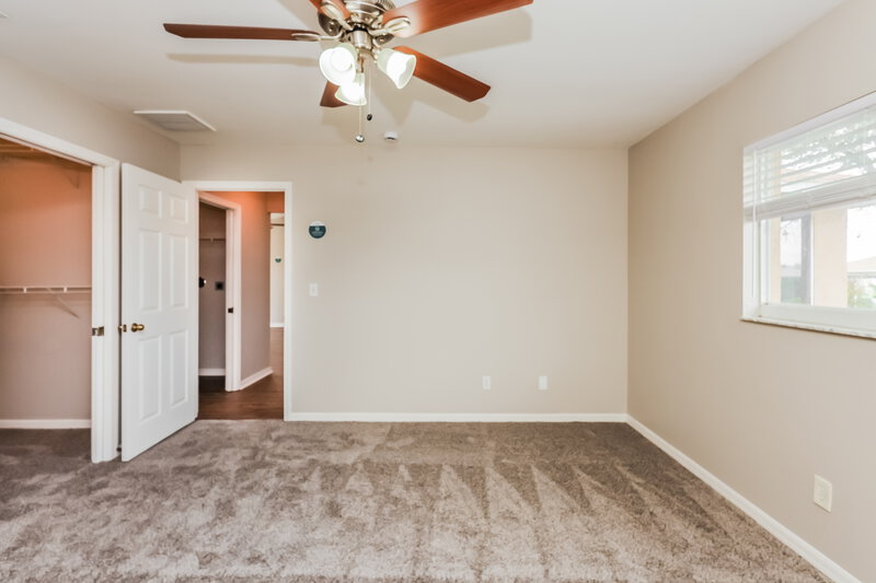 1,850/Mo, 3412 SW Santa Barbara Pl Cape Coral, FL 33914 Main Bedroom View 2